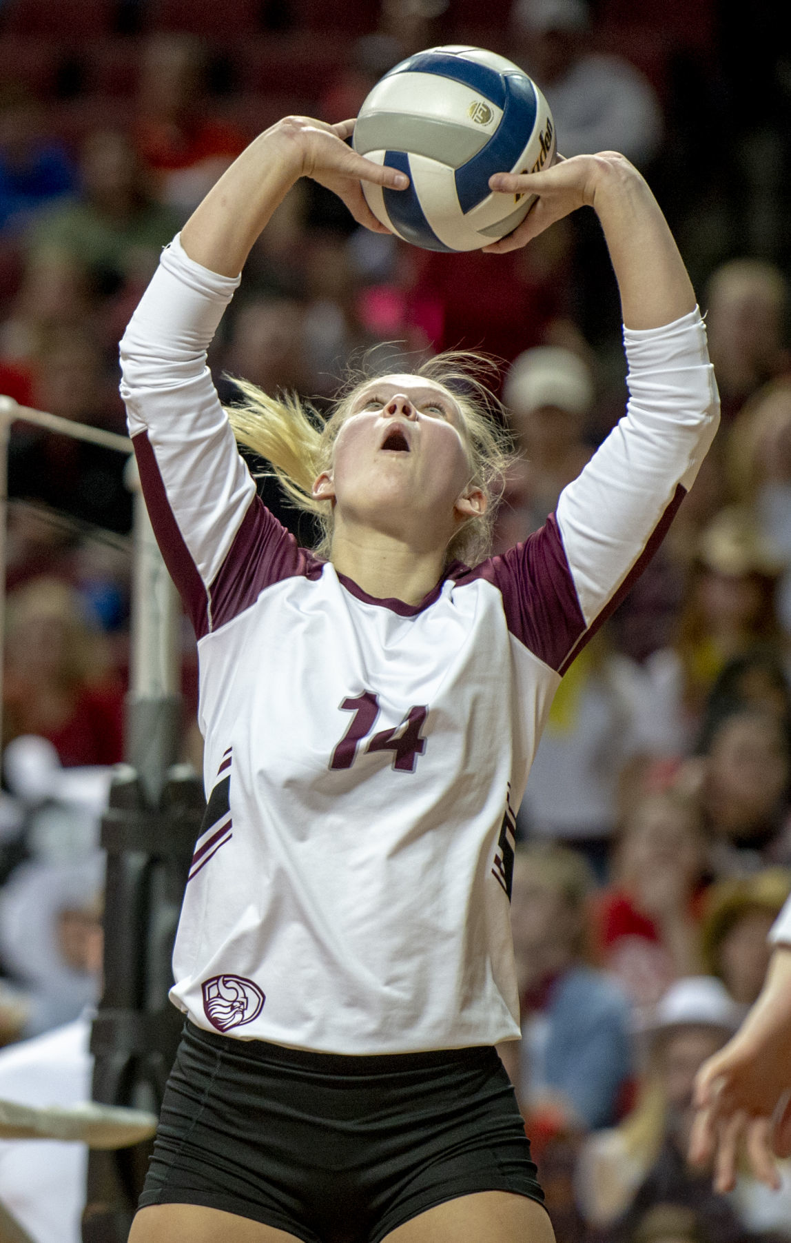 B state volleyball semifinal, 11.8